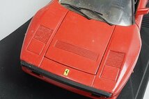 Hot Wheels ホットウィール 1/18 Ferrari フェラーリ GTO 1984 レッド ※ジャンク品 外箱欠品 25731_画像6