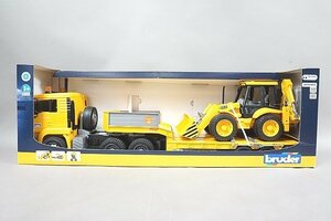 BRUDER ブルーダー 1/16 MAN TGA トラック & JCB バックホーローダー ドイツ製 プラ製 02776