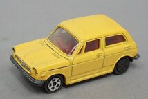 TOMICA トミカ 1/54 HONDA ホンダ NⅢ 360 黄 黒箱 香港製 No.10_画像2