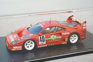 EBBRO エブロ / レッドライン 1/43 Ferrari フェラーリ タイサン スター カード フェラーリ F40 JGTC 1940 #40 43950