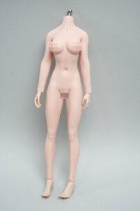 ★ TBLeague 1/6 SUPER FLEXIBLE FEMALE SEAMLESS BODY シームレス シリコンボディ 女性 素体 ドールボディ 全長約24cm ※ヘッド無し