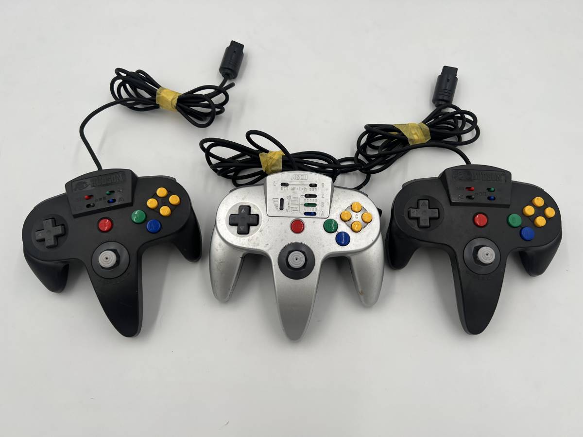 ヤフオク! -「64 コントローラー 3個」の落札相場・落札価格