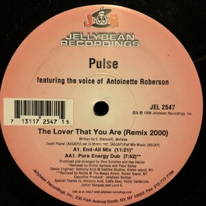 Pulse / The Lover That You Are (Remix 2000)