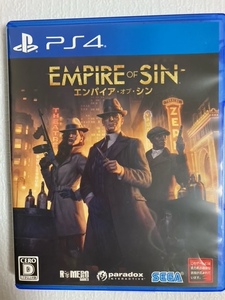 [中古]　PS4　EMPIRE OF SIN　エンパイア・オブ・シン