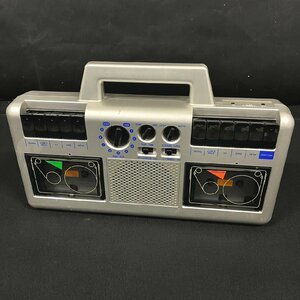 CONY/コニー ダブルカセットテープ レコーダー プレーヤー EMP-777　101008w/T4（80）
