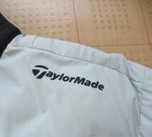 即決 TaylorMade GOLF 中綿ジャケット グレー Mサイズ テーラーメイド_画像3