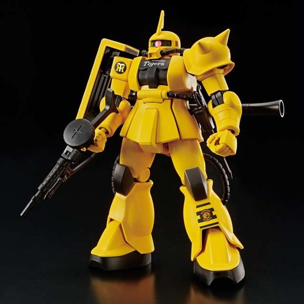 即決新品 ガンダム40周年 限定バンダイ HG1／144MS-06S ザクII タイガースバージョンVer. ガンプラ プロ野球 阪神タイガース