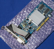 【中古】GIGA-BYTE GV-N52128DS-RH（GeForce FX 5200 AGP 128MB）_画像1