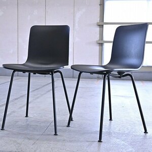 Vitra 10万「ハル スツール ハイ」チェア 2脚セット ジャスパー・モリソン ブラック カウンター プラスチック ヴィトラ HAL Stool High