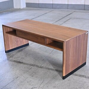  Karimoku chita-no walnut material center table drawer low low table writing desk working bench karimoku_ Marni large . furniture 