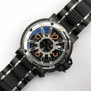 【美品・稼働品】アクアノウティック AQUANAUTIC キングサブコマンダー ダイヤ メンズ 腕時計 自動巻き オートマ