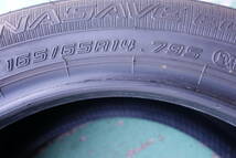 9.9分山 2021年製 夏タイヤ 165/65R14 ダンロップ ENASAVE EC300 ４本 G138_画像8