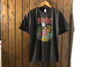 新品★AC/DC　ビーバス・アンド・バットヘッド　ビンテージスタイル　Tシャツ【XL】★ロックバンド/コミック/テレビアニメ/MTV