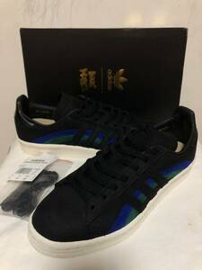 新品 adidas campus 80s BOOK WORKS 黒 26cmアディダス キャンパス ブックワークス コラボ 別注 supreme black ブラック us8 8 26