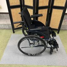 ●【売り切り】FORCEフォース 車イス 自走式 車椅子 折りたたみ KENDA製車輪 CROWS 現状品_画像4
