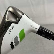 ●3【売り切り】TaylorMadeテーラーメイド ゴルフクラブ ドライバー RBZ RB-50 FLEX SR 10.5 カバー付属 右利き用_画像4