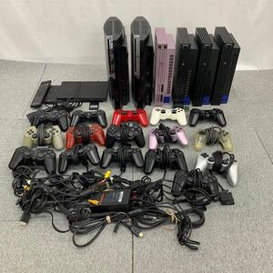 ◆【売り切り】SONY PS2 5台PS3 2台 コントローラー大量まとめ+ソフトセット ドラクエ DOD ff 戦国無双 いただきストリート etc...