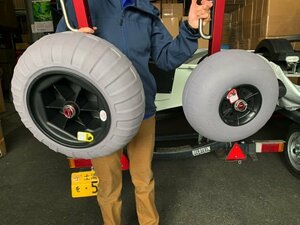 ba Rune 12 -inch tire 2 ps bundle * tire only.. Dolly is is not attached.
