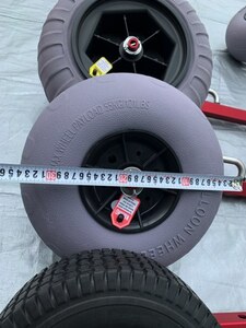  boat Dolly for *ba Rune 12 -inch tire 2 ps bundle * tire only.. Dolly is is not attached.