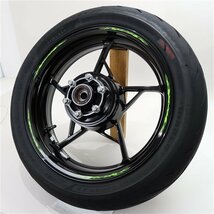 ♪Ninja650/ER650H 純正 リアホイール(K1005B16)17×4.50 17年式_画像1