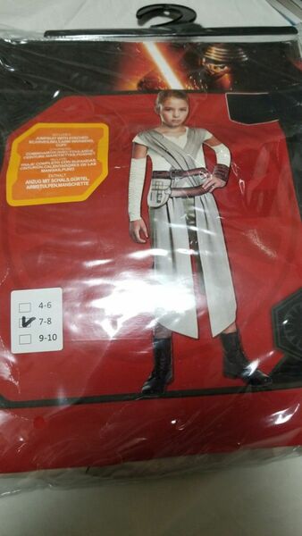 未開封品 キッズコスプレ衣装 スターウォーズ Rey？ 