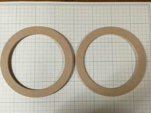 ★即決★スピーカーバッフルのスペーサーMDF5.5mm厚 2枚1セット 検)リング ドーナッツ状