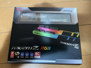 G.SKILL TRIDENTZ RGB F4-4800C20D-32GTZR（DDR4-4800 16GB×2）