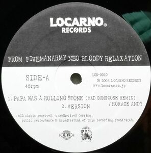 【Various /Horace Andy/Ranking Ann “From Fivemanarmy Neo Bloody Relaxation”】Dub [♪ZG]　(R5/10)
