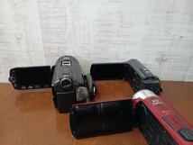 ビデオカメラ　デジタルビデオカメラ　まとめ　7点　Canon　キャノン　iVIS HF R32 S11 SANYO サンヨー　Xacti ザクティ　CG110 ジャンク_画像7