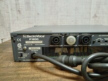 ②　EV electro Voice エレクトロボイス　P1200 パワーアンプ　PAアンプ　オーディオ　ステレオ　アンプ　音響機器　機材　ジャンク_画像6