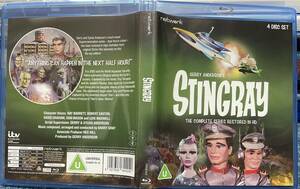 (中古美品)【海外版Blu-ray】ジェリー・アンダーソン　Stingray: The Complete Series [Blu-ray4枚セット]邦題：海底大戦争スティングレイ