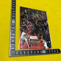 非売品 未使用 MARVEL カプコン Fate of Two Worlds ステッカー シール 販促物 モルガン チュンリー ストリートファイター_画像1