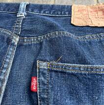 美品 濃紺 70s Levis501 66前期 34×30 リーバイス オリジナル ビンテージ / BIGEビッグE 502 505 606_画像4