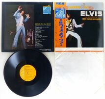 ■エルヴィス・プレスリー(Elvis Presley)｜イン・ニューヨーク（オン・ツアー） ＜LP 1972年 帯付き・日本盤＞4チャンネルステレオ_画像7