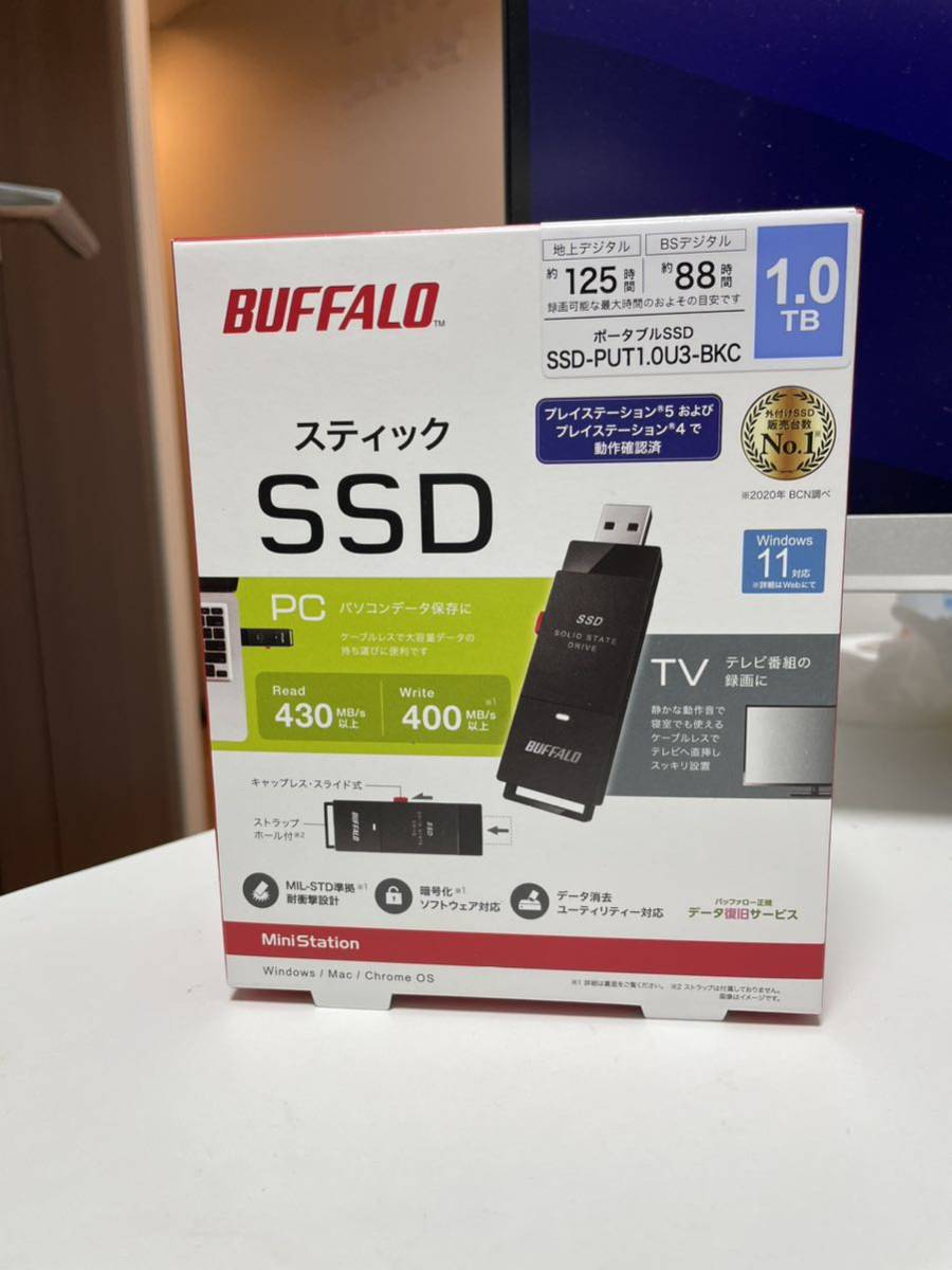 新品】バッファロー SSD 外付け 1 0TB 超小型｜PayPayフリマ