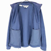 SALE/ Columbia コロンビア フリースジャケット アウトドア キャンプ アウター 防寒 ジップアップ ネイビー (レディース XS) O0529_画像8