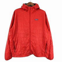 patagonia パタゴニア ナノパフジャケット PRIMALOFT アウトドア キャンプ アウター 防寒 レッド (メンズ XXL) 中古 古着 O5255_画像1