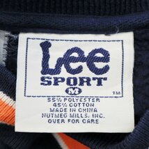 90年代 Lee SPORT リー NFL デンバー・ブロンコス スウェット ネイビー (メンズ M) 中古 古着 O5537_画像6