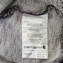 Carhartt カーハート ニューベリー 裏毛 パーカー フーディー プルオーバー パープル (レディース L) 中古 古着 O5673_画像5