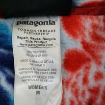 SALE/ patagonia パタゴニア スナップT SYNCHILLA シンチラ フリースジャケット 防寒 総柄 ブルー (レディース M) 中古 古着 N5659_画像9