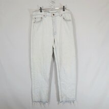 SALE/ 90年代 USA製 Levi's リーバイス 505 デニムパンツ アメカジ カジュアル ホワイト (メンズ 36) 中古 古着 N5842_画像1