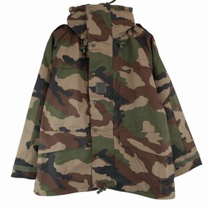 デッドストック 2000年代 フランス軍 FRENCH ARMY GORE-TEX パーカー ミリタリー ユーロ CCEカモ (メンズ 120L) 中古 古着 O6222