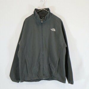 SALE/ THE NORTH FACE ノースフェイス ソフトシェルジャケット 防風 大きいサイズ アウトドア キャンプ ブラック (メンズ XL) N5889