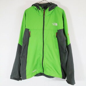 SALE/ THE NORTH FACE ノースフェイス SUMMIT SERIES ソフトシェルジャケット 防寒 防風 キャンプ グリーン (メンズ L) N6336