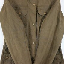 SALE/ イングランド製 Barbour バブアー QUITED UTILITY オイルドジャケット 防寒 防風 ヨーロッパ古着 オリーブ (メンズ UK12) N7020_画像5