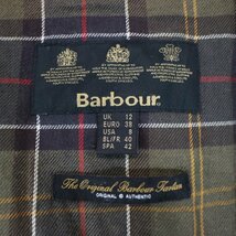 SALE/ イングランド製 Barbour バブアー QUITED UTILITY オイルドジャケット 防寒 防風 ヨーロッパ古着 オリーブ (メンズ UK12) N7020_画像10