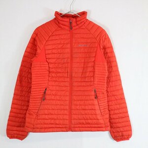 SALE/ Eddie Bauer エディーバウアー キルティング ダウンジャケット アウトドア キャンプ 防寒 登山 レッド (レディース S) N7914