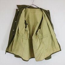 SALE/ 70年代 米軍実物 U.S.ARMY フィールドジャケット ミリタリー コットン オリーブ (メンズ L相当) 中古 古着 N7922_画像9