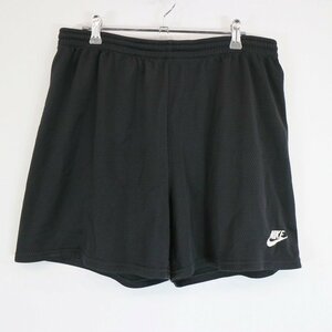 SALE/ NIKE ナイキ ワンポイントロゴ ショートパンツ Y2K ブラック (メンズ XL) 中古 古着 N8338