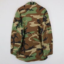 SALE/ 90年代 米軍実物 U.S.ARMY ユーティリティシャツ ミリタリー ウッドランドカモ (メンズ MEDIUM-REGULAR) 中古 古着 N8870_画像2